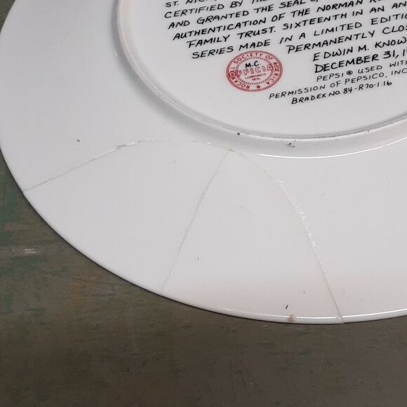 Norman Rockwell Deer Santy Plates, Pepsi Santa, Jolly old St.Nick, Snow Queen - Picture 7 of 11